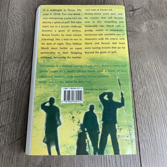 Fast Greens a novel by Turk Pipkin 1996 PB Golf Fiction - Picture 2 of 9